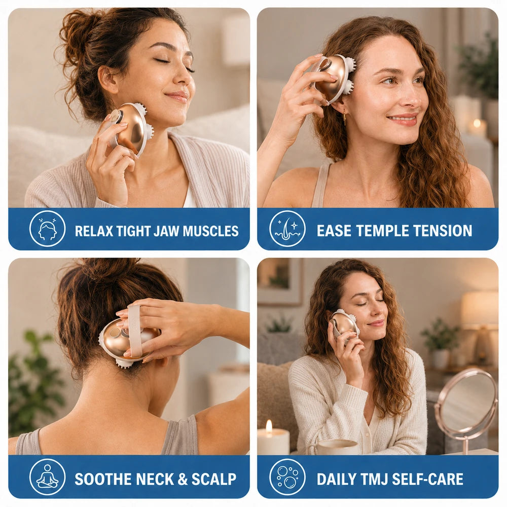 JawVana™ Jaw, Temple & Scalp Tension Massager