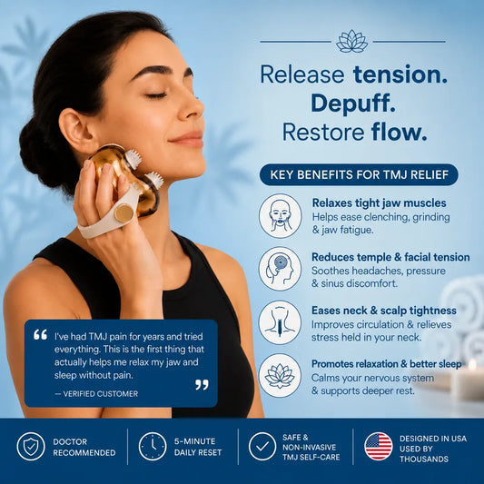 JawVana™ Jaw, Temple & Scalp Tension Massager