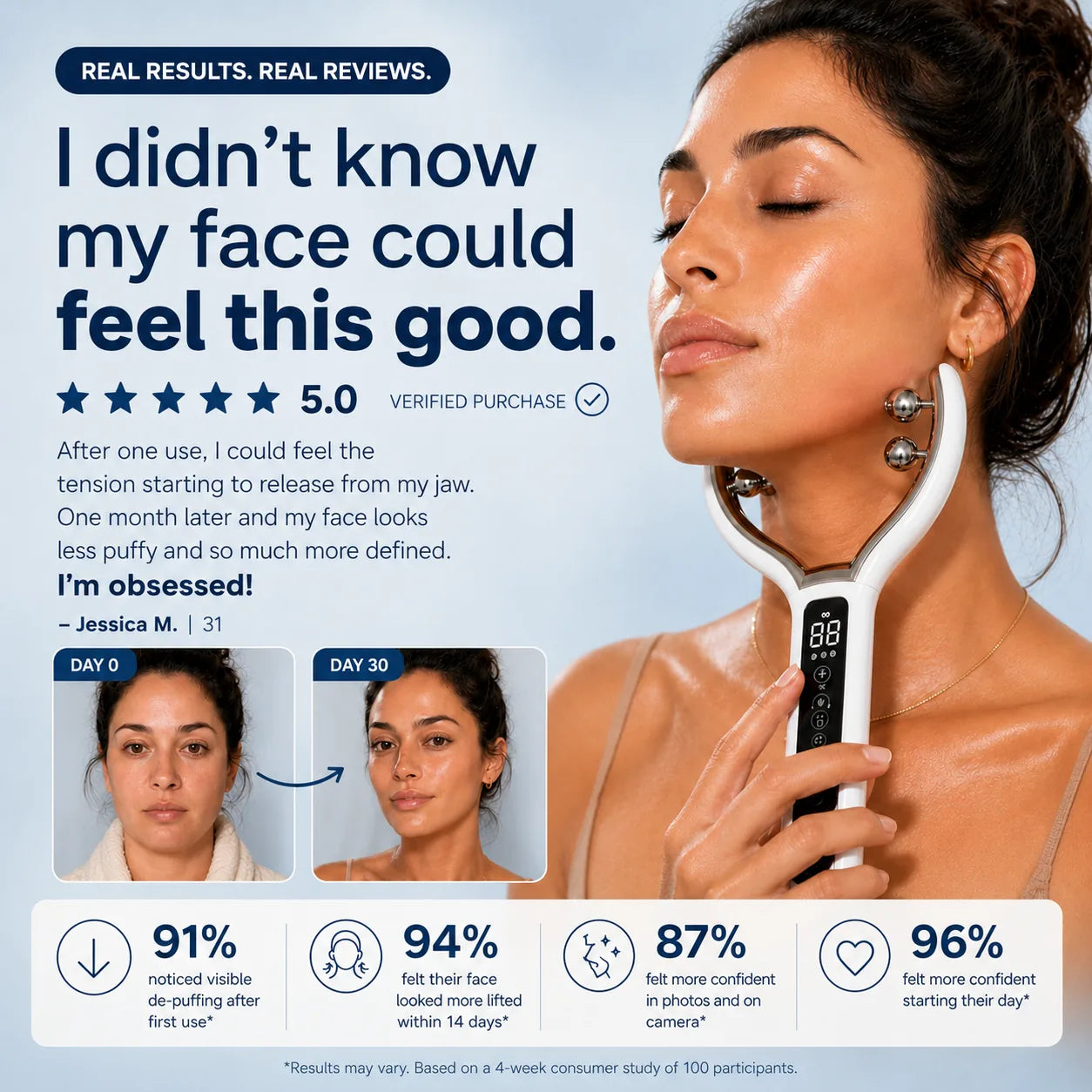 JawVana™ LumiSculpt Lymphatic Drainage Massager